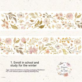 Flower Branch Late Winding Series Tape Gilding Plant Decoration Material (Option: Eucalyptus Pinching)