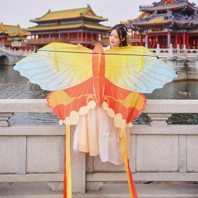 Chinese Style Kite Couple Butterfly (Option: Kite Only-14 Beige Butterfly)