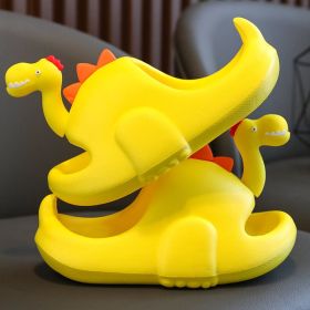 Men's And Women's Baby Indoor Non-slip Slippers (Option: Yellow-220inner 21cm)