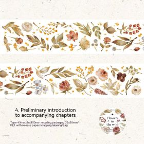 Flower Branch Late Winding Series Tape Gilding Plant Decoration Material (Option: Chapter Preface)