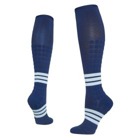 Compression Stockings Exercise Muscle Energy Compression Socks Female (Option: Peace Blue-LtoXL)