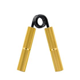 Fashion Simple Aluminum Alloy Spring Steel Grips (Option: Gold 150LBS Color Box)