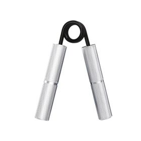 Fashion Simple Aluminum Alloy Spring Steel Grips (Option: Silver 50LBS Color Box)