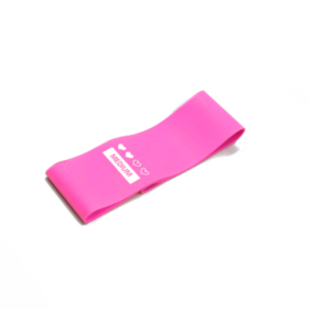 Resistance Bands Sealing Elastic Booty Sport Bodybuilding Rubber Band For Fitness Gym Leagues Equipment Sports Mini Yoga (Color: Pink)