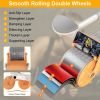 Automatic Rebound Abdominal Wheel Roller Exercise Equipment for Core Strength Training Abdominal Workout Home Gym Fitness Equipment with Timer Kneel P