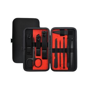 Beauty And Manicure Nail Care Kit (Option: Red 10 Piece Set)