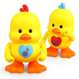 Dancing Plastic Cute Duck Music Light Cute Duck (Option: Dancing Duck)