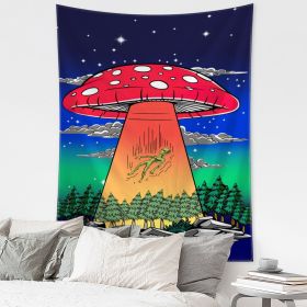 Black Mushroom Series Background Tapestry (Option: 230x150cm-Gt10872)