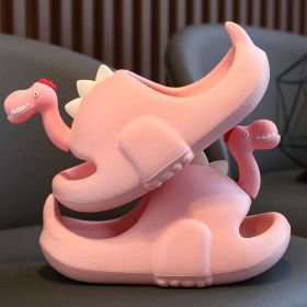 Men's And Women's Baby Indoor Non-slip Slippers (Option: Pink-3940 Yards)